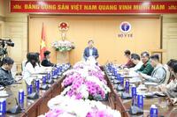 Hội nghị trực tuyến triển khai kế hoạch hành động quốc gia về kiểm soát nhiễm khuẩn trong các cơ sở khám bệnh, chữa bệnh giai đoạn 2025-2030