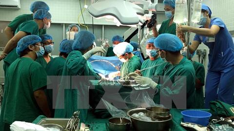 Sức khoẻ hai bệnh nhân ghép tim, gan tại bệnh viện Việt Đức tiến triển tốt