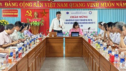 Cục Quản lý Khám chữa bệnh, Bộ Y tế tổ chức 3 Đoàn kiểm tra chất lượng bệnh viện năm 2023- 2024