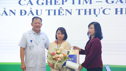 Bệnh viện Hữu nghị Việt Đức: ghép  thành công ca nhận tim - gan cấp cứu đồng thời trên một bệnh nhân