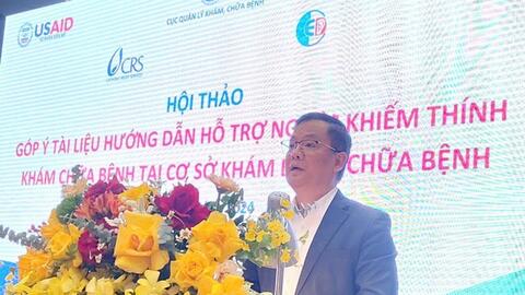 Hội thảo góp ý tài liệu hướng dẫn, hỗ trợ người khiếm thính khám chữa bệnh tại cơ sở khám bênh, chữa bệnh