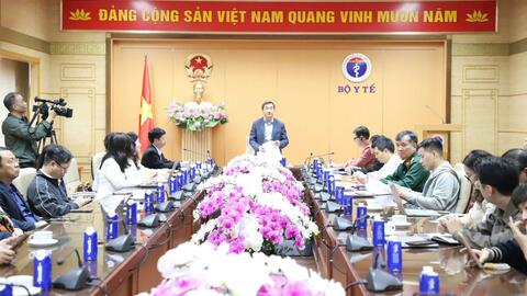 Hội nghị trực tuyến triển khai kế hoạch hành động quốc gia về kiểm soát nhiễm khuẩn trong các cơ sở khám bệnh, chữa bệnh giai đoạn 2025-2030
