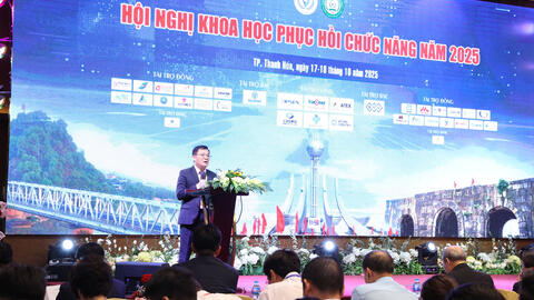 Hội nghị Khoa học Phục hồi chức năng toàn quốc năm 2025 : Trí tuệ nhân tạo mở hướng phát triển mới cho phục hồi chức năng Việt Nam