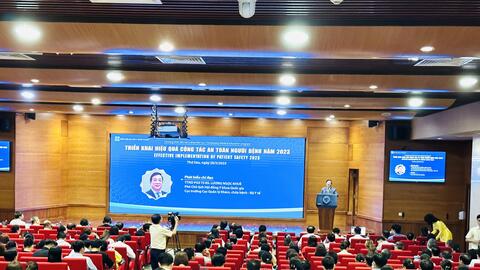 Bệnh viện Đại học Y Dược TPHCM đưa an toàn người bệnh lên ưu tiên hàng đầu