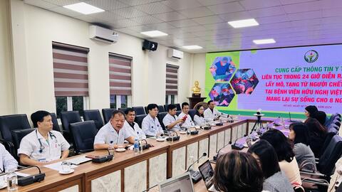 Tin vui đầu năm 2024: 8 cuộc đời hồi sinh từ nguồn hiến tạng của người cho chết não