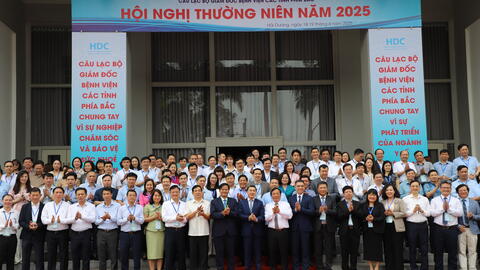 Hội nghị thường niên CLB Giám đốc Bệnh viện Khu vực phía Bắc năm 2025: Đổi mới tư duy trong quản trị bệnh viện