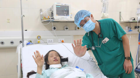 Bệnh viện Hữu nghị VIệt Đức: Ghép thành công đồng thời tim và phổi cho người suy đa tạng