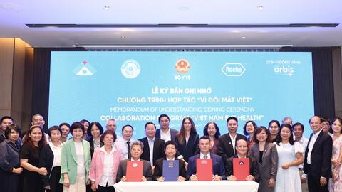 Lễ ký Bản ghi nhớ “Vì đôi mắt Việt”  Thúc Đẩy Xây Dựng Mô Hình Quản Lý Toàn Diện Bệnh lý Võng Mạc Và Phù Hoàng Điểm Do Đái Tháo Đường Tại Việt Nam