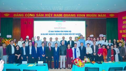 Khai trương Văn phòng Hội và ra mắt website của Hội Dược sĩ Bệnh viện Việt Nam