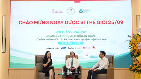 Ngày Dược sĩ thế giới (25/9): Từ tiêu chuẩn quốc tế đến thực hành tại bệnh viện Việt Nam