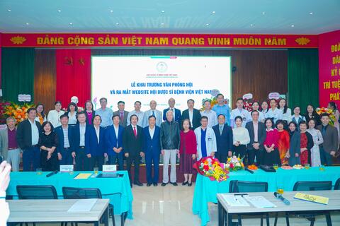 Khai trương Văn phòng Hội và ra mắt website của Hội Dược sĩ Bệnh viện Việt Nam