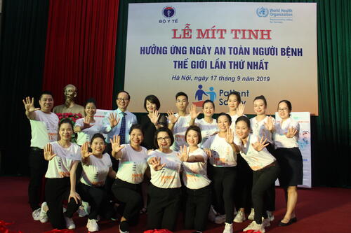 Hưởng ứng Ngày An toàn  người bệnh Thế giới 17/9/2022