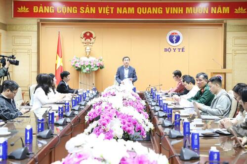 Hội nghị trực tuyến triển khai kế hoạch hành động quốc gia về kiểm soát nhiễm khuẩn trong các cơ sở khám bệnh, chữa bệnh giai đoạn 2025-2030