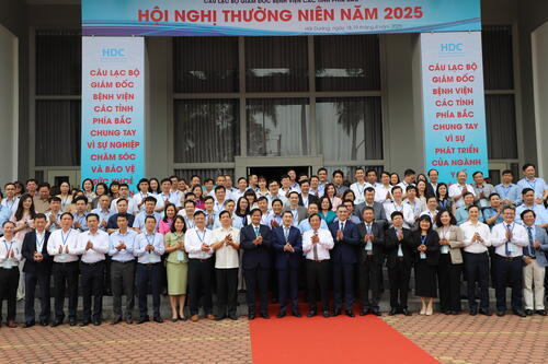 Hội nghị thường niên CLB Giám đốc Bệnh viện Khu vực phía Bắc năm 2025: Đổi mới tư duy trong quản trị bệnh viện