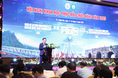 Hội nghị Khoa học Phục hồi chức năng toàn quốc năm 2025 : Trí tuệ nhân tạo mở hướng phát triển mới cho phục hồi chức năng Việt Nam